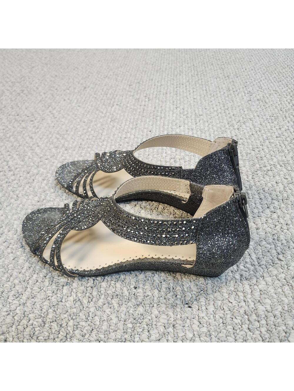Charter Club Women's Sparkly Strappy Sandals Size 9M New - Picture 7 of 8